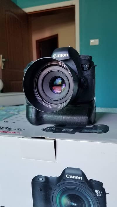 Canon 6d with 50mm lens