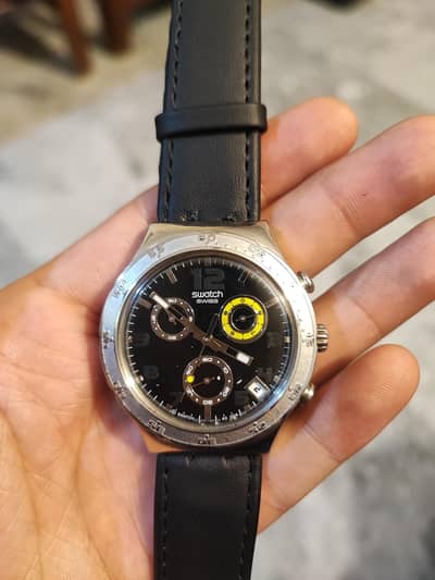 swatch irony swiss v8 4 jewel watch for sale