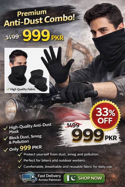 Premium Anti-Dust Combo!