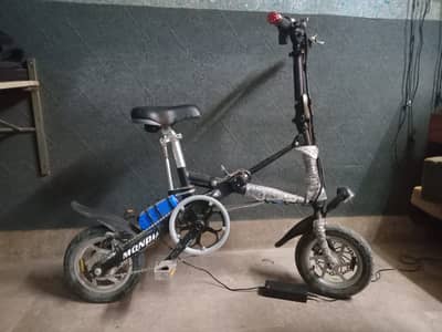 ELECTRIC SCHOTI SLIDLY USE AFTER MARKET BETTERY INSTALED