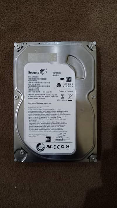 500 gb Hdd 100% health full of games