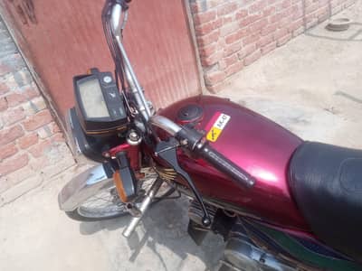 CD 70 2018 model genuine Tanki tapay genman mukhra art clear battery