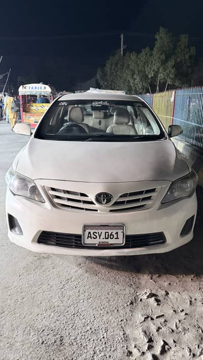 TOYOTA || COROLLA || XLI || 2009 || WHITE || CONVERT GLI