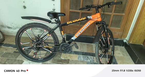 cycle for sale only one month use