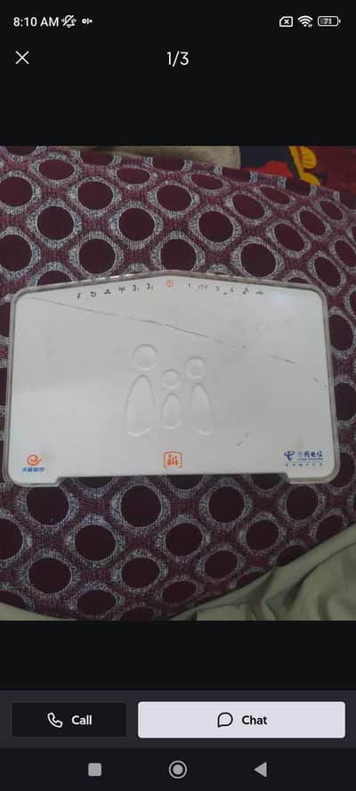 WiFi router for scale