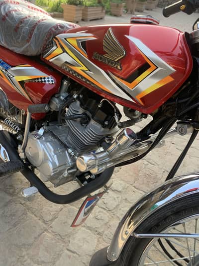 Honda cg125 total orignal milage3500