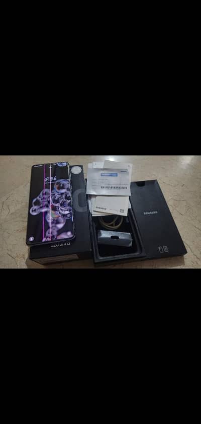 Samsung s20 ultra official with box 12.128
