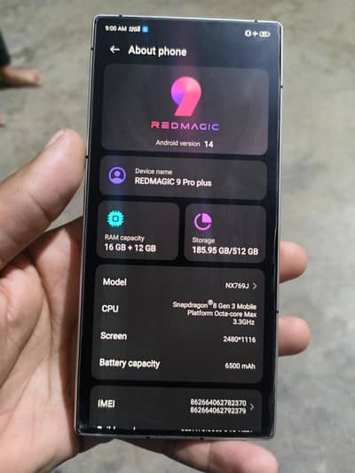 redmagic 9 pro 16gb 512gb