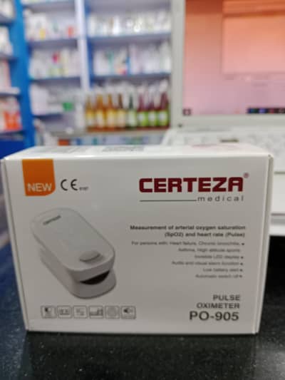 Certeza PO 905-Finger Pulse Oximeter - White