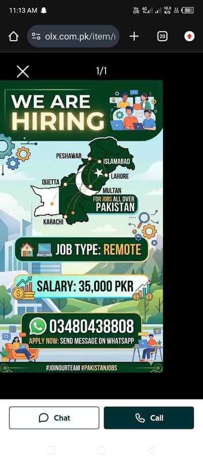 Remote job 03480438808Watsapp