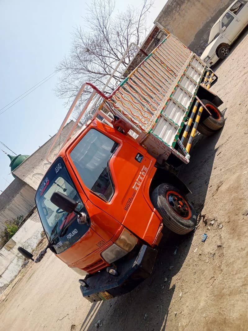 انجن بند ہے  حصہ بے آواز باڈی کے لحاظ سے گاڈی صاف ہے  cc3000 ماسٹر 1