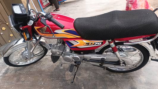 Honda CD70 2025 Model Lush Condition Complete Documents.
