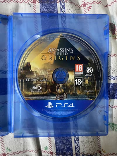 Assissins Creed Origins ps4 PlayStation CD for sale