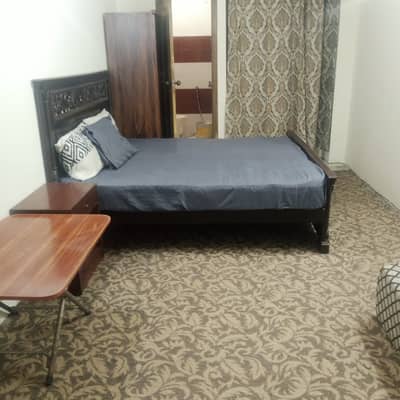 Semi Furnished Studio Apartment available for rent in E-11/2 Markez Islamabad