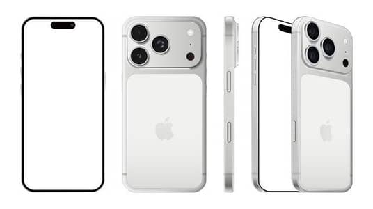 iPhone 17 Pro Max 256 gb PTA Approved silver color 1 piece available