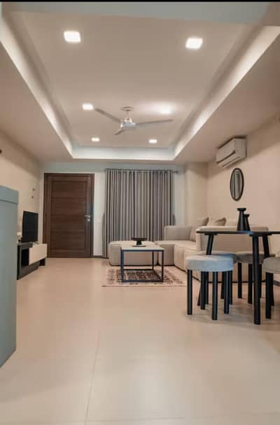 2 Bed Furnished Luxury Apartment Available. For Rent In Pine Heights D-17 Islamabad.