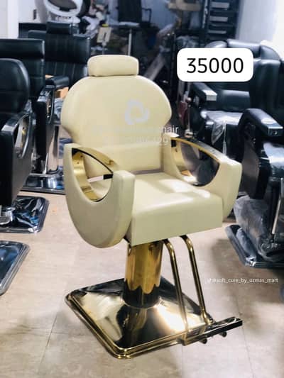 Barber chair/Cutting chair/ Shampoo unit/Trolly/Saloon Furniture.