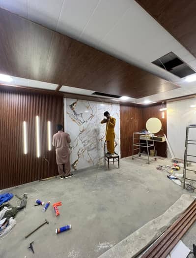 false ceiling / Fabrication / wall panels / drywall / Flooring