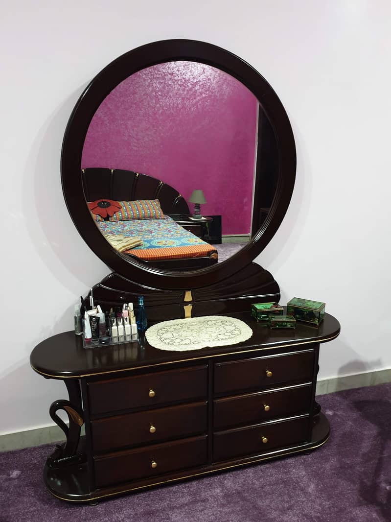 Double bed set (pure solid shesham) 1