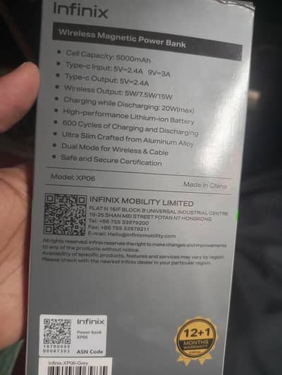 Infinix wireless power band fresh