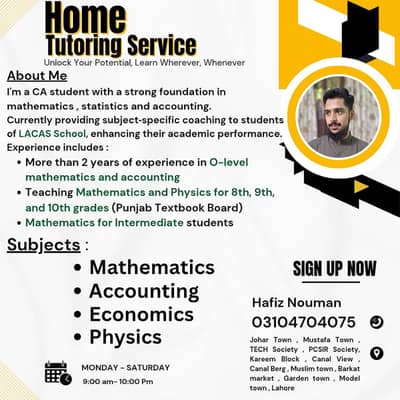 Home Tutoring Service