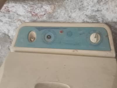 working washing machine