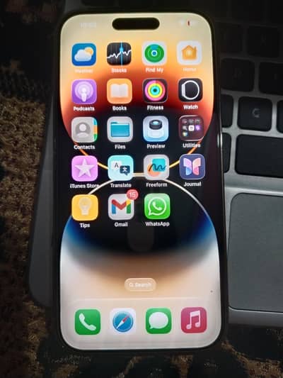 iphone 14 pro gold PTA 100 BH new