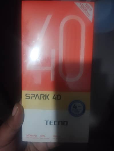Techno Spark 40 for sale (Brand New)