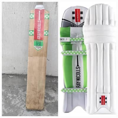 hardball cricket bat and Pad \ cricket \bat \ cricket pad \ for sale