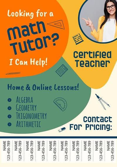 Online Math Female Teacher Available