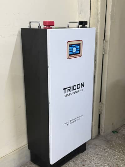 51.2v 200Ah Tricon Powers Lithium Battery