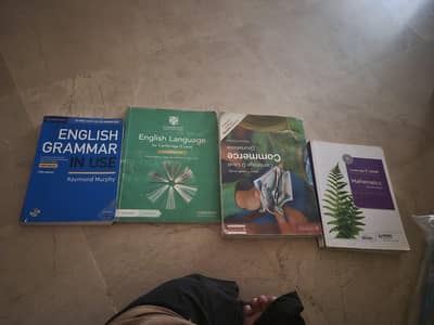 I am selling 4 original O Level books