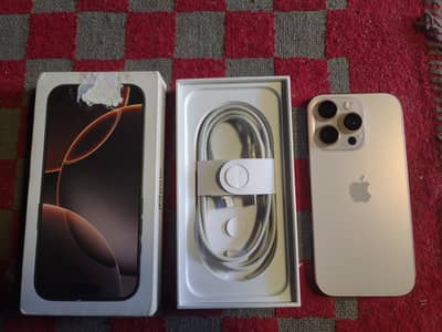 iphone 16 pro jv 128gb complete box brand new 98BT