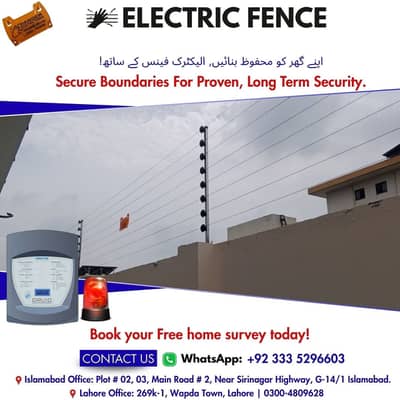 Electric Fence Security System | Secure Your Home & Property