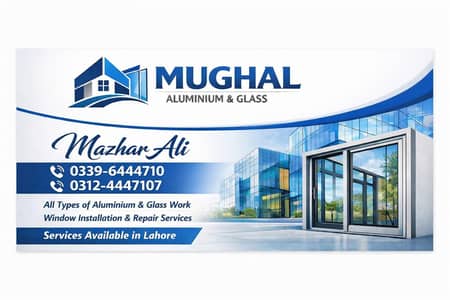 Aluminum & Glass work