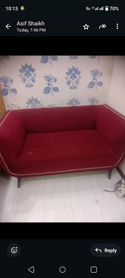 sofa set 1 2 3 uesd
