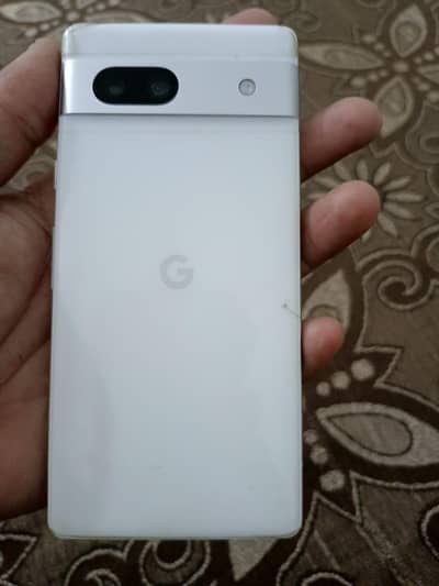 google pixel 7a good condition sirf tuch py bal jasy crak he nazar ni