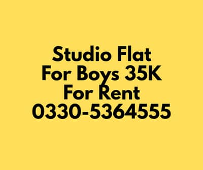 Flat ,Room for rent call or whatsapp 0330-5364555