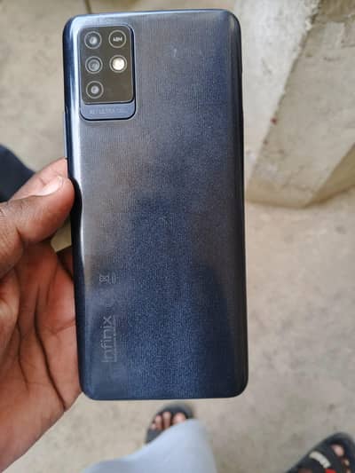 Infinix note 10 6/128 only mobile no box nic copy mil jqigi