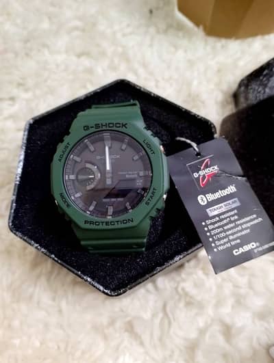 G-Shock GA-B2100-3A (CasiOak) - Brand New | Solar & Bluetooth