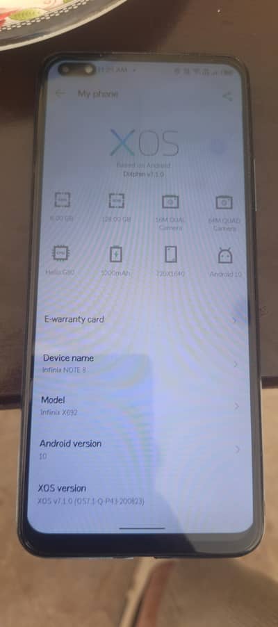 Infinix Note 8 6 128 Pta Approved