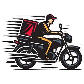 Delivery rider job