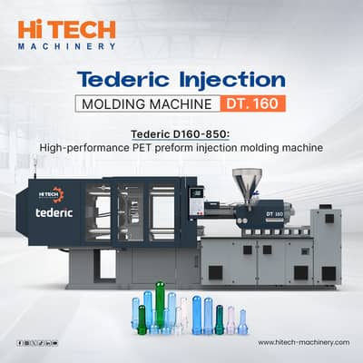Tederic Injection Molding Machine D160-850 for PET Preforms