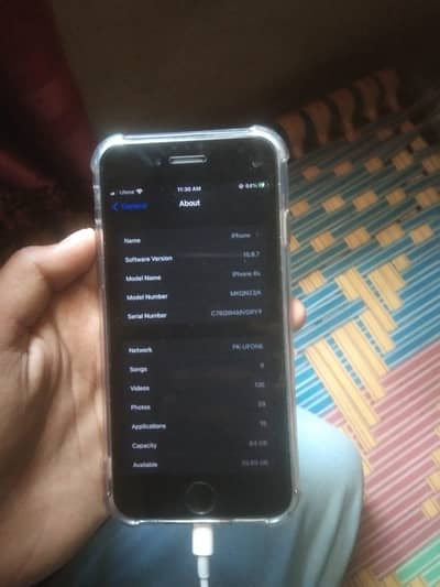 iPhone 6s pTa approve 64gb bettry health 100