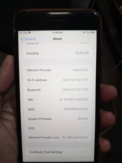 iPhone 8+ 64GB Orignal not Refurbished