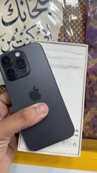 Iphone 15 pro lla non pta 128Gb with box 10/10 brand new 96 health