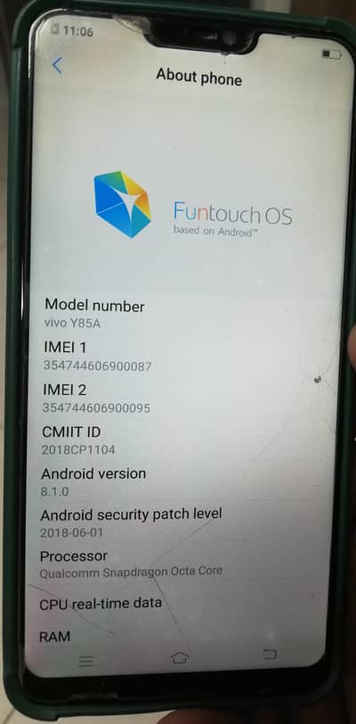 Vivo Y85