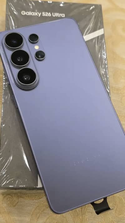 Samsung Galaxy S26 Ultra (Box Pack) – 256GB & 512GB + Free Tab A11 