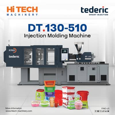 Tederic DT130-510 Injection Molding Machine (Without Electric)