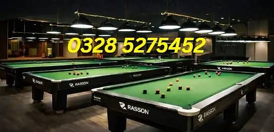 Snooker Table in Islamabad/Billiards/Pool table/Snooker Clubs